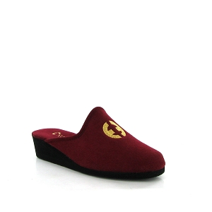 Exquise mules minou bordeaux4062702_1