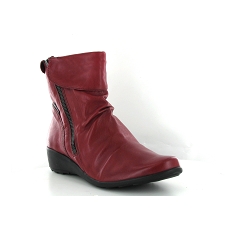 Mephisto bottines et boots seddy rouge8798302_2