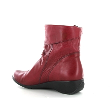 Mephisto bottines et boots seddy rouge8798302_3