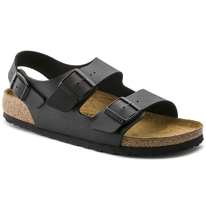 Birkenstock nu pieds et sandales milano birko flor noir9405001_1