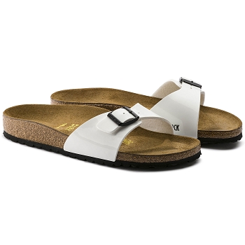 Birkenstock nu pieds et sandales madrid blanc9405601_3