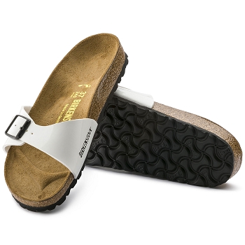 Birkenstock nu pieds et sandales madrid blanc9405601_5