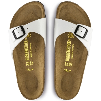 Birkenstock nu pieds et sandales madrid blanc9405601_6