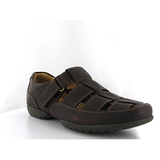 Clarks nu pieds et sandales recline open marron9519001_2