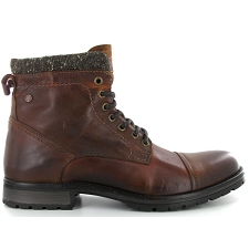 Jack jones bottines et boots marly marron9578401_1