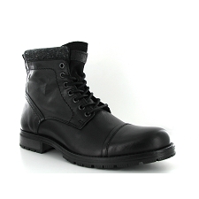 Jack jones bottines et boots marly noir9578701_2