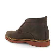 Clarks bottines et boots newkirk  top marron9598101_3