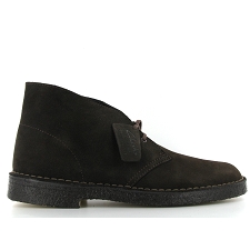  DESERT BOOT:Cuir/Marron Fo