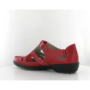 Swedi nu pieds et sandales londrin rouge9735501_3