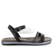 Lune et lautre nu pieds et sandales lounge noir9787901_1