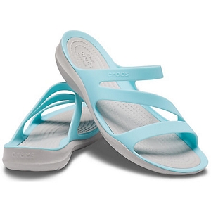 Crocs mules swiftwater sandal bleu9866901_4