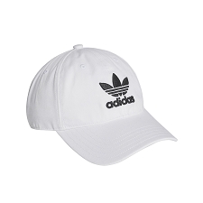 Adidas textile casquette trefoil cap blanc9911704_1