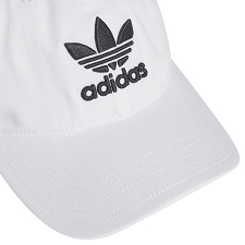 Adidas textile casquette trefoil cap blanc9911704_3