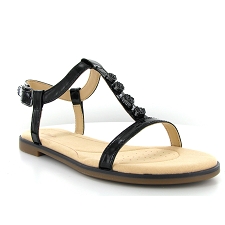 Clarks nu pieds et sandales bay blossom noirA114001_2