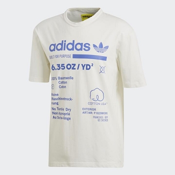 Adidas textile tee shirt kaval grp tee bleuA190702_1