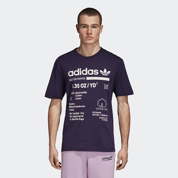 Adidas textile tee shirt kaval grp tee violetA190703_3