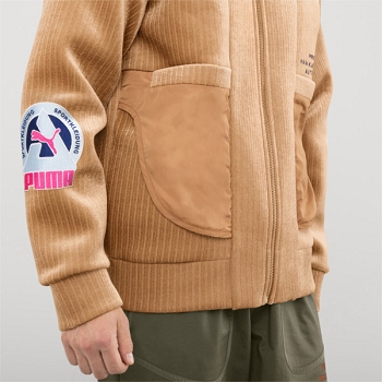 Puma  textile veste han bomber almond orA195201_5