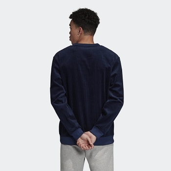 Adidas textile sweat cord sweatshirt ec9317 bleuA207901_4