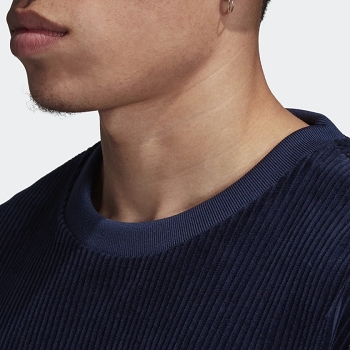 Adidas textile sweat cord sweatshirt ec9317 bleuA207901_5