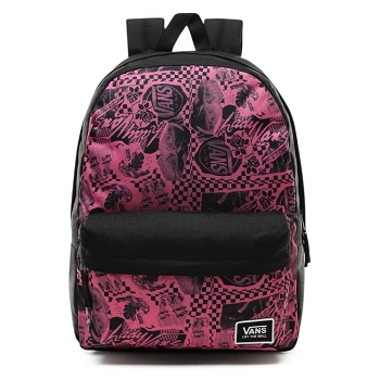 Vans textile sac-a-dos realm classic backpack violetA209201_1