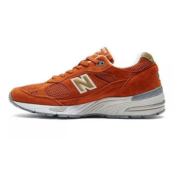 New balance uk usa sneakers m991 burnt orange marronA210401_2