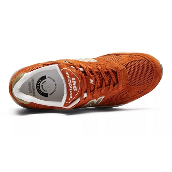 New balance uk usa sneakers m991 burnt orange marronA210401_3