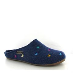 HAFLINGER EVEREST FARFALLINE Bleu