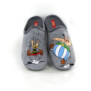 LA MAISON DE L ESPADRILLE A18 ASTERIX ET OBELIX DANSE<br>Gris