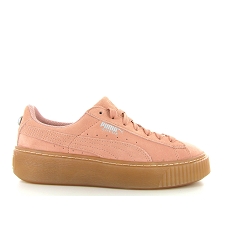 PUMA SUEDE PLATFORM JEWEL JR<br>Rose