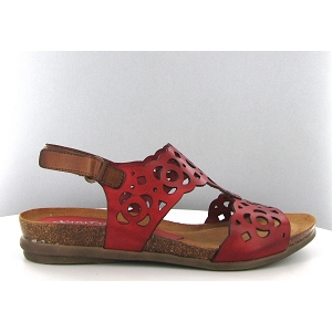 Xapatan nu pieds et sandales 9079 rougeB222902_1