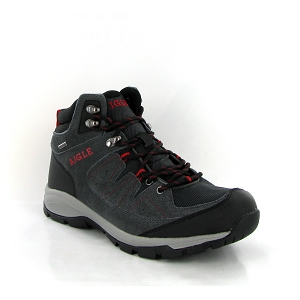 PW HU HOLI TENNIS VEDUR MID MTD:Cuir / Textile/Gris