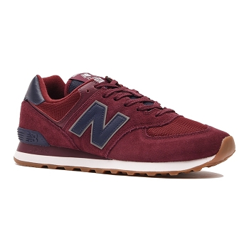 New balance sneakers ml574 bordeauxB310201_2