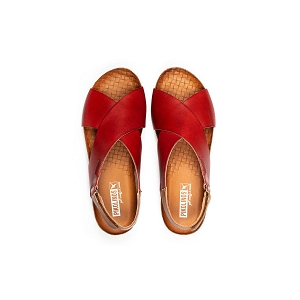 Pikolinos nu pieds et sandales mahon w9e 0912 coral rougeB344801_3