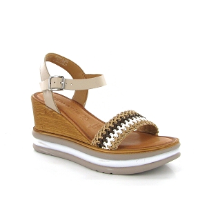  CLARO 28044:Cuir / Textile/Beige