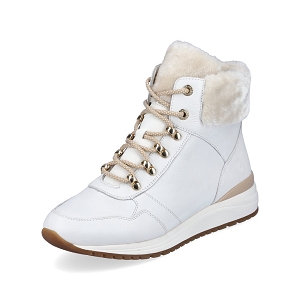  R3773 80:Cuir / Textile/Blanc