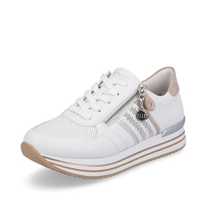  D1318 80:Cuir enduit/Blanc