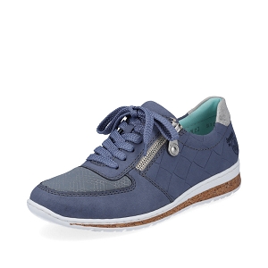  N5124 14:Imitation cuir/Bleu