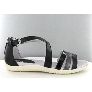  SANDAL VEGA D92R6B:Cuir/Noir