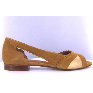 WL373B RETRO PUMP:Cuir/Beige