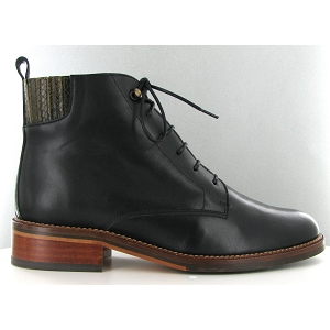  CANDIDE DESERT BOOTS:Cuir/Noir