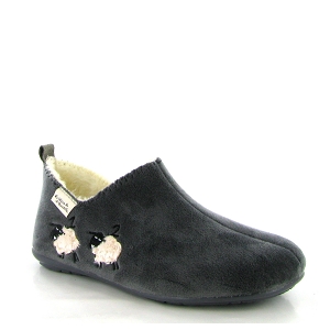 LA MAISON DE L ESPADRILLE 9013 9024 MOUTON<br>Gris