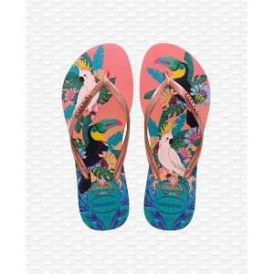  SLIM TROPICAL:PU/Rose