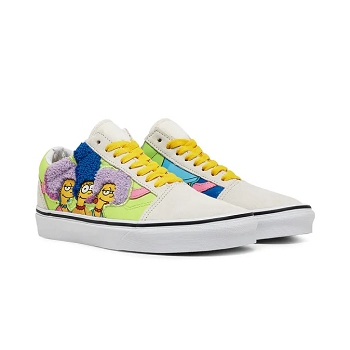 Vans sneakers ua old skool the simpsons the bouviers vn0a4bv521m1 beigeC249101_3