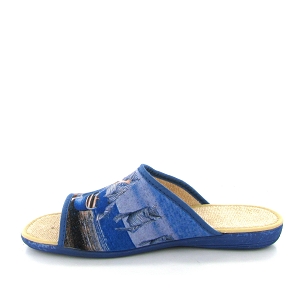 La maison de l espadrille mules 2039 fille bretonne bleuC252801_3