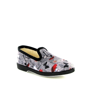 LA MAISON DE L ESPADRILLE 7635 PARAPLUIE VINTAGE<br>Noir