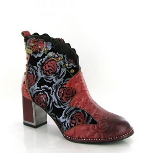 Laura vita bottines et boots kacio 02a  grenat rougeC301301_1