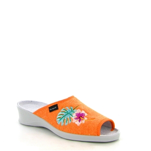 Fargeot mules nadine orangeC305003_1