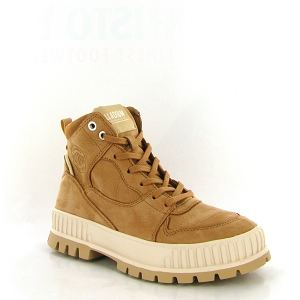 Palladium bottines et boots pallashock hi snk marronC307001_1