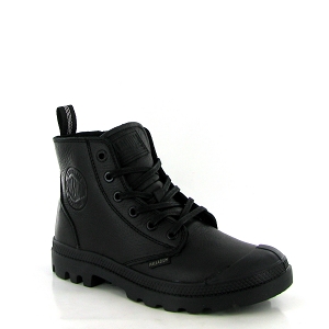 PALLADIUM PAMPA ZIP LEATHER ESS<br>Noir