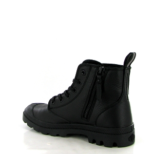 Palladium bottines et boots pampa zip leather ess noirC307401_3